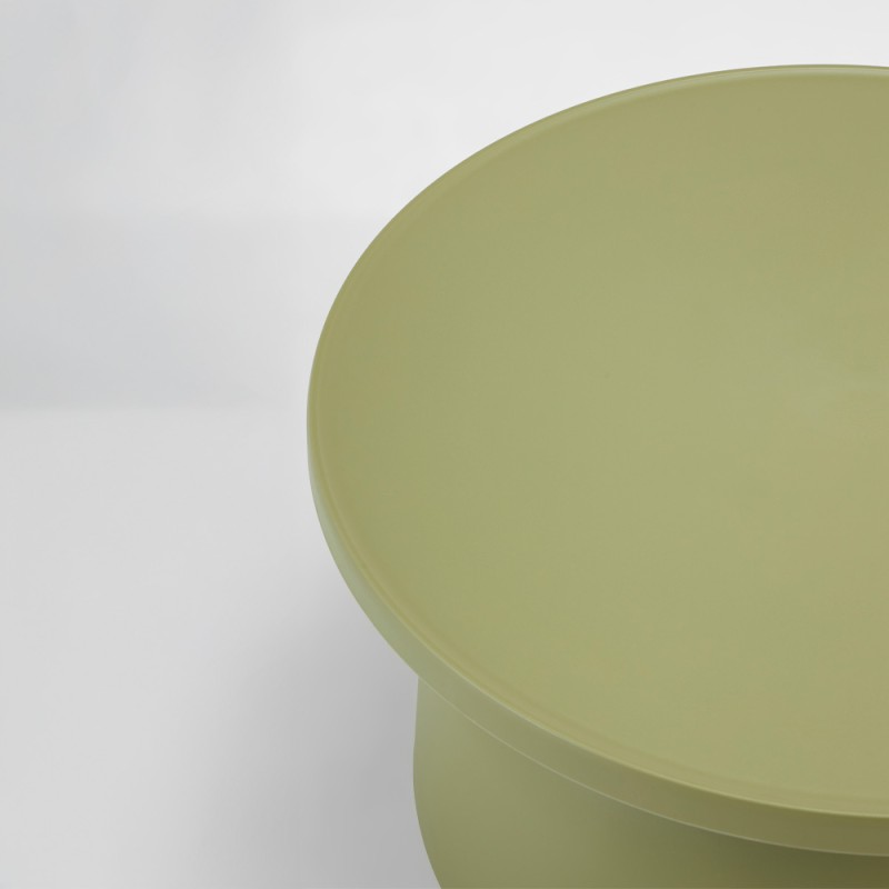 DOMI COFFEE TABLE ΠΡΑΣΙΝΟ 67x67x36cm