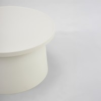 DOMI COFFEE TABLE OFF WHITE 67x67x36cm