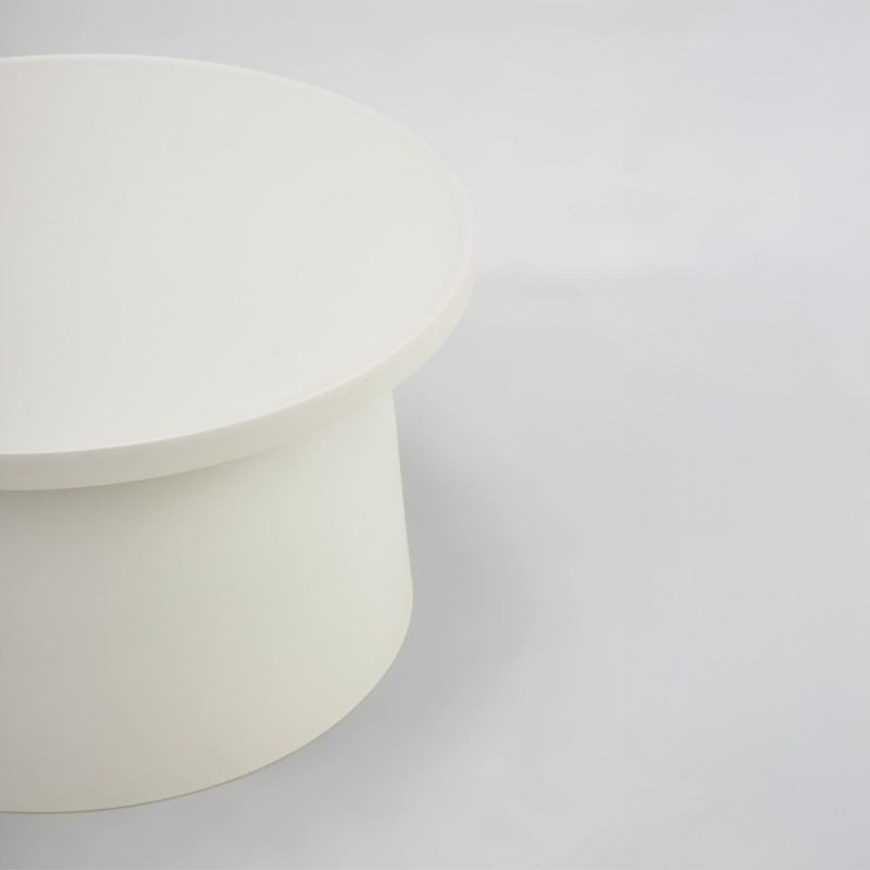 DOMI COFFEE TABLE OFF WHITE 67x67x36cm