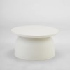 DOMI COFFEE TABLE OFF WHITE 67x67x36cm