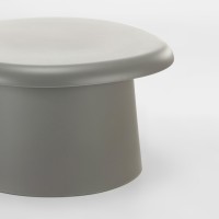 RIVVA COFFEE TABLE ΓΚΡΙ 70x70x39cm