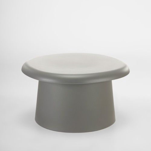 RIVVA COFFEE TABLE ΓΚΡΙ 70x70x39cm