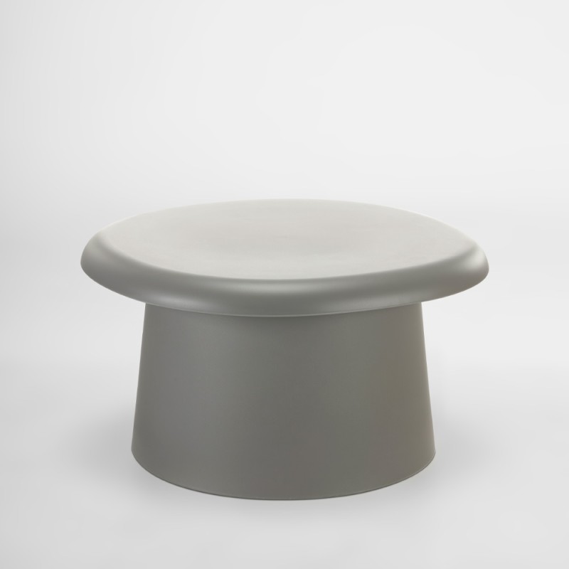 RIVVA COFFEE TABLE ΓΚΡΙ 70x70x39cm