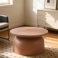 DOMI COFFEE TABLE TERRACOTTA 67x67x36cm