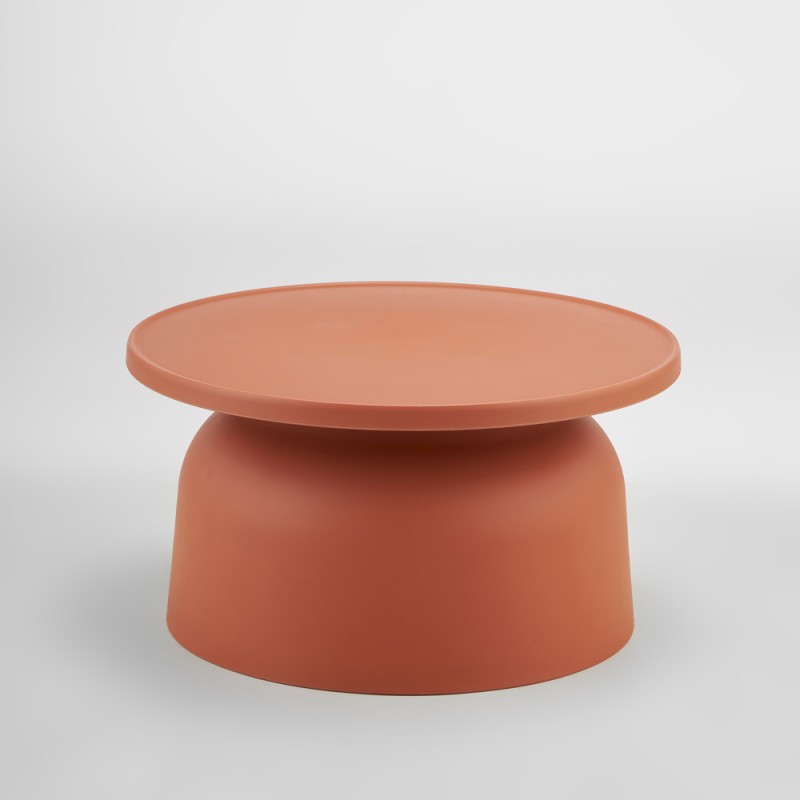 DOMI COFFEE TABLE TERRACOTTA 67x67x36cm