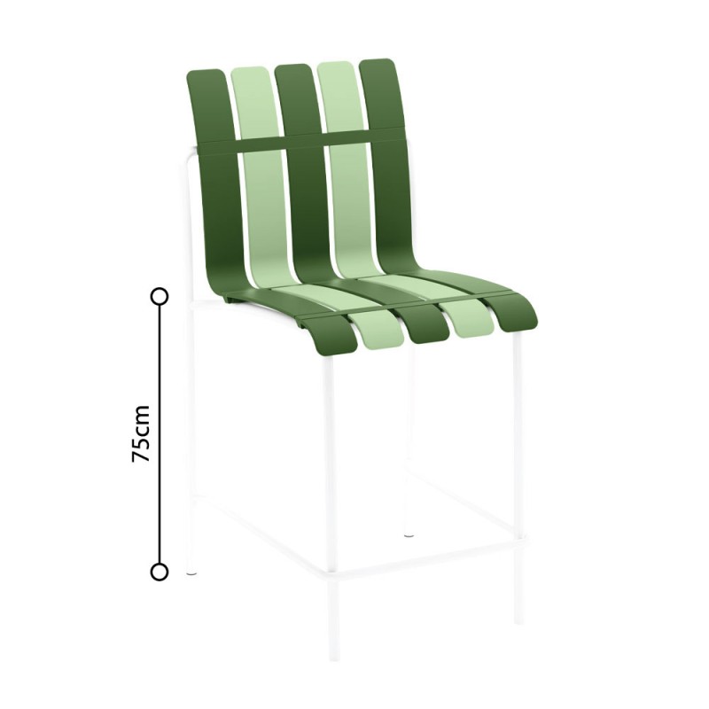 Σετ-4Τεμ.KIOSK ΣΚΑΜΠΟ BAR ΛΑΔΙ ΧΑΚΙ 54x40.5x110cm