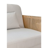AMMOS ΚΑΝΑΠΕΣ ΚΡΕΒΑΤΙ 3ΘΕΣΙΟΣ OFF WHITE 196x82x81cm