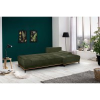 NATURA ΚΑΝΑΠΕΣ ΚΡΕΒΑΤΙ ΓΩΝΙΑ ΔΕΞΙΑ ΛΑΔΙ 283x164x90cm
