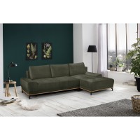 NATURA ΚΑΝΑΠΕΣ ΚΡΕΒΑΤΙ ΓΩΝΙΑ ΔΕΞΙΑ ΛΑΔΙ 283x164x90cm