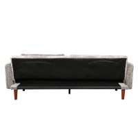 COTTLE ΚΑΝΑΠΕΣ ΚΡΕΒΑΤΙ 3ΘΕΣΙΟΣ ΓΚΡΙ ΑΝΟΙΧΤΟ 213x79x73cm