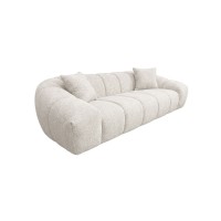 BOSSANOVA ΚΑΝΑΠΕΣ 3ΘΕΣΙΟΣ OFF WHITE 255x115x71cm