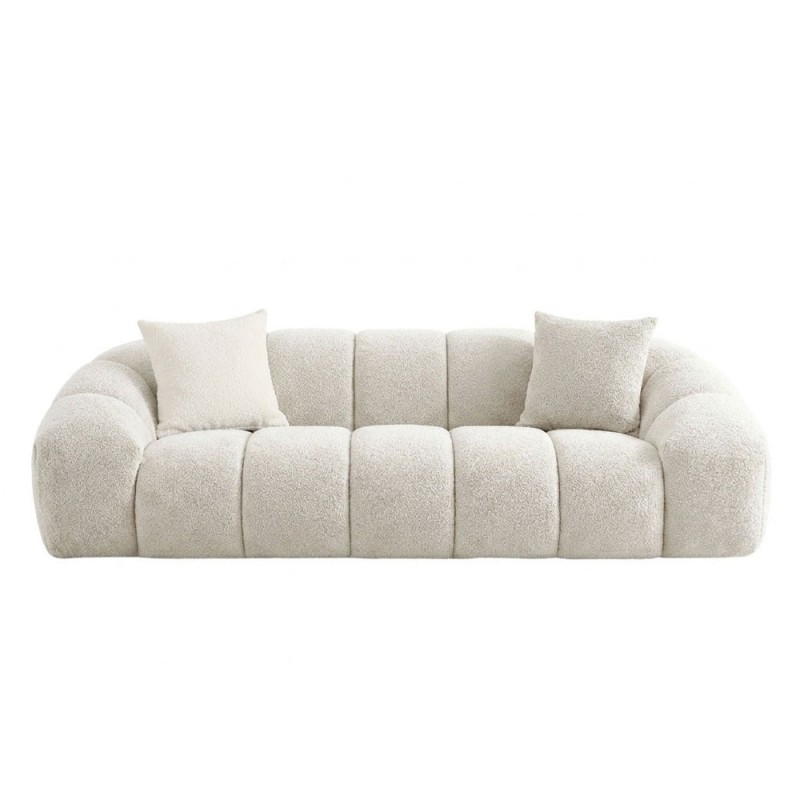 BOSSANOVA ΚΑΝΑΠΕΣ 3ΘΕΣΙΟΣ OFF WHITE 255x115x71cm