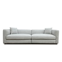 ALBA ΚΑΝΑΠΕΣ 3ΘΕΣΙΟΣ OFF WHITE 256x88x70cm