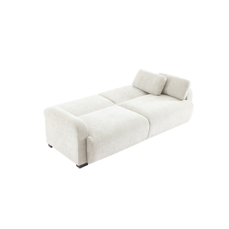 NUBO ΚΑΝΑΠΕΣ ΚΡΕΒΑΤΙ 3ΘΕΣΙΟΣ OFF WHITE 213x93x86cm