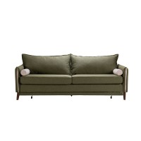 COMMODO ΚΑΝΑΠΕΣ ΚΡΕΒΑΤΙ 3ΘΕΣΙΟΣ ΛΑΔΙ NEVE 39 ΓΚΡΙ NEVE 80 230x81x88cm