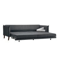 COMMODO ΚΑΝΑΠΕΣ ΚΡΕΒΑΤΙ 3ΘΕΣΙΟΣ ΑΝΘΡΑΚΙ NEVE 97 ΓΚΡΙ NEVE 83 230x81x88cm