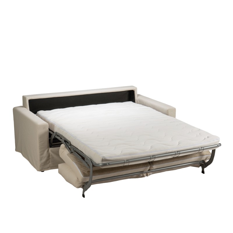 ITHAKI ΚΑΝΑΠΕΣ ΚΡΕΒΑΤΙ 3ΘΕΣΙΟΣ BEIGE HYGGE 06 190x94x90cm