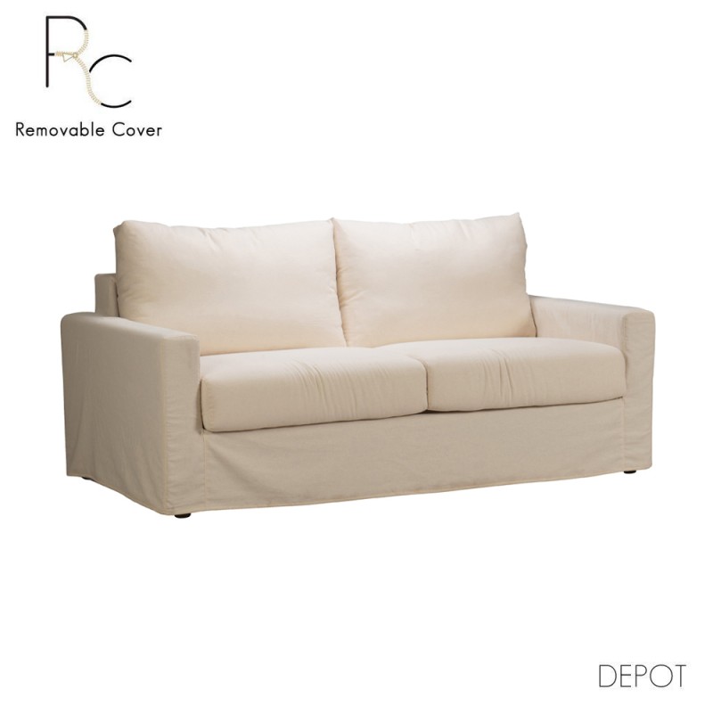 ITHAKI ΚΑΝΑΠΕΣ ΚΡΕΒΑΤΙ 3ΘΕΣΙΟΣ BEIGE HYGGE 06 190x94x90cm