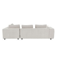 TOMOS ΚΑΝΑΠΕΣ ΓΩΝΙΑ ΔΕΞΙΑ BEIGE LEGASY 15 298x200x85cm