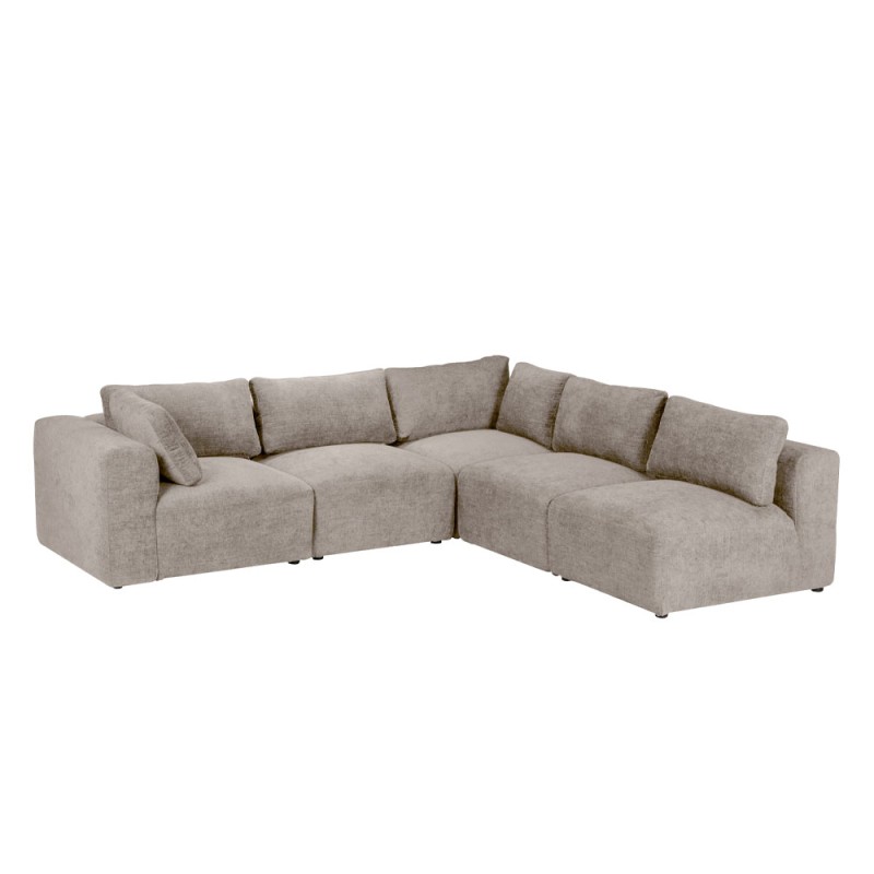 BOX ΠΟΛΥΘΡΟΝΑ ΜΕ ΜΠΡΑΤΣΟ ΑΝΑΣΤΡΕΨΙΜΗ BEIGE VOGUE 2 107x107x85cm