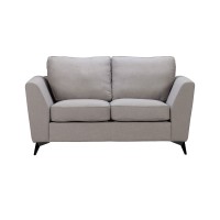 BOEL ΚΑΝΑΠΕΣ 2ΘΕΣΙΟΣ ΓΚΡΙ BERGAMO 92 160x86x92cm