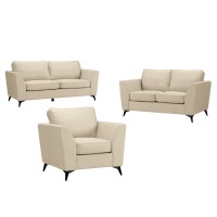 BOEL ΚΑΝΑΠΕΣ 3ΘΕΣΙΟΣ BEIGE BERGAMO 24 200x86x92cm