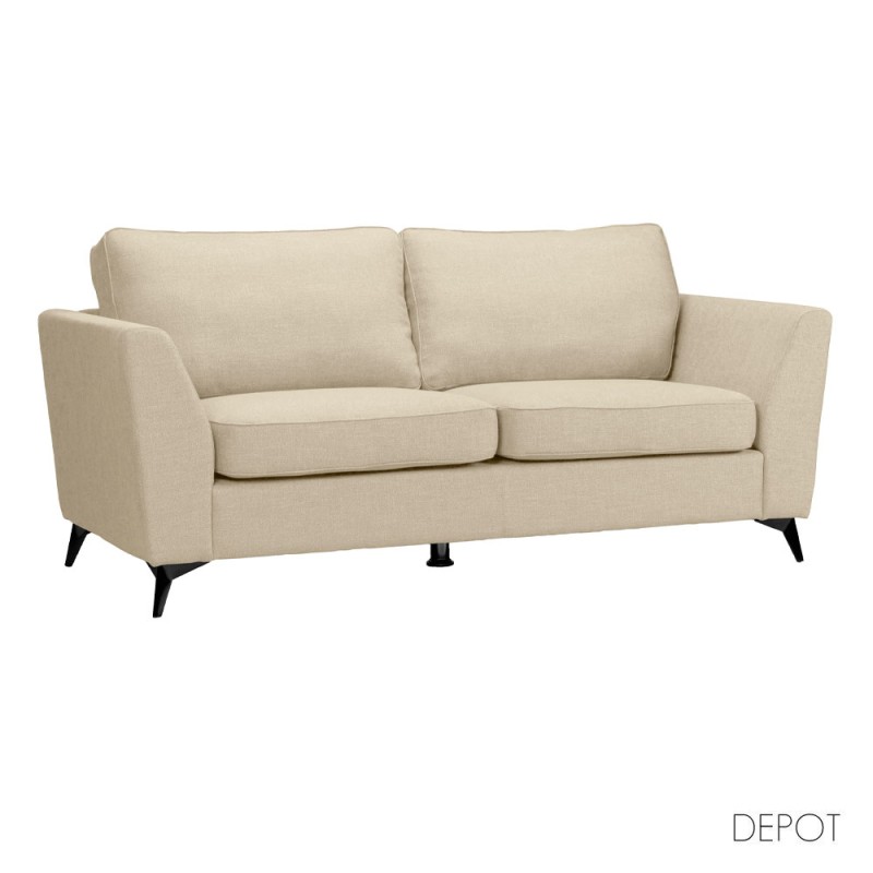 BOEL ΚΑΝΑΠΕΣ 3ΘΕΣΙΟΣ BEIGE BERGAMO 24 200x86x92cm