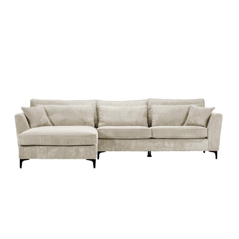 FOREVER ΚΑΝΑΠΕΣ ΓΩΝΙΑ ΑΡΙΣΤΕΡΗ BEIGE LINCOLN 03 316x185x92cm