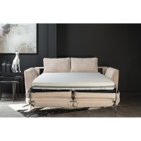 COCOON ΚΑΝΑΠΕΣ ΚΡΕΒΑΤΙ 3ΘΕΣΙΟΣ BEIGE LINCOLN D 03 208x94x92cm