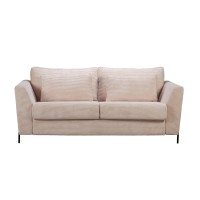 COCOON ΚΑΝΑΠΕΣ ΚΡΕΒΑΤΙ 3ΘΕΣΙΟΣ BEIGE LINCOLN D 03 208x94x92cm