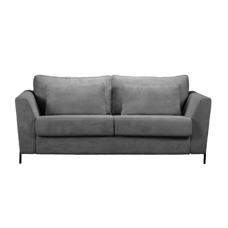 COCOON ΚΑΝΑΠΕΣ ΚΡΕΒΑΤΙ 3ΘΕΣΙΟΣ ΓΚΡΙ LINCOLN D 90 208x94x92cm