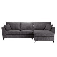 BOEL ΚΑΝΑΠΕΣ ΓΩΝΙΑ ΔΕΞΙΑ ΓΚΡΙ LINCOLN D 90 280x170x92cm