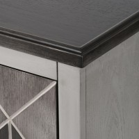 Μπουφές Stilig από ξύλο σε γκρι απόχρωση 152x42x92cm