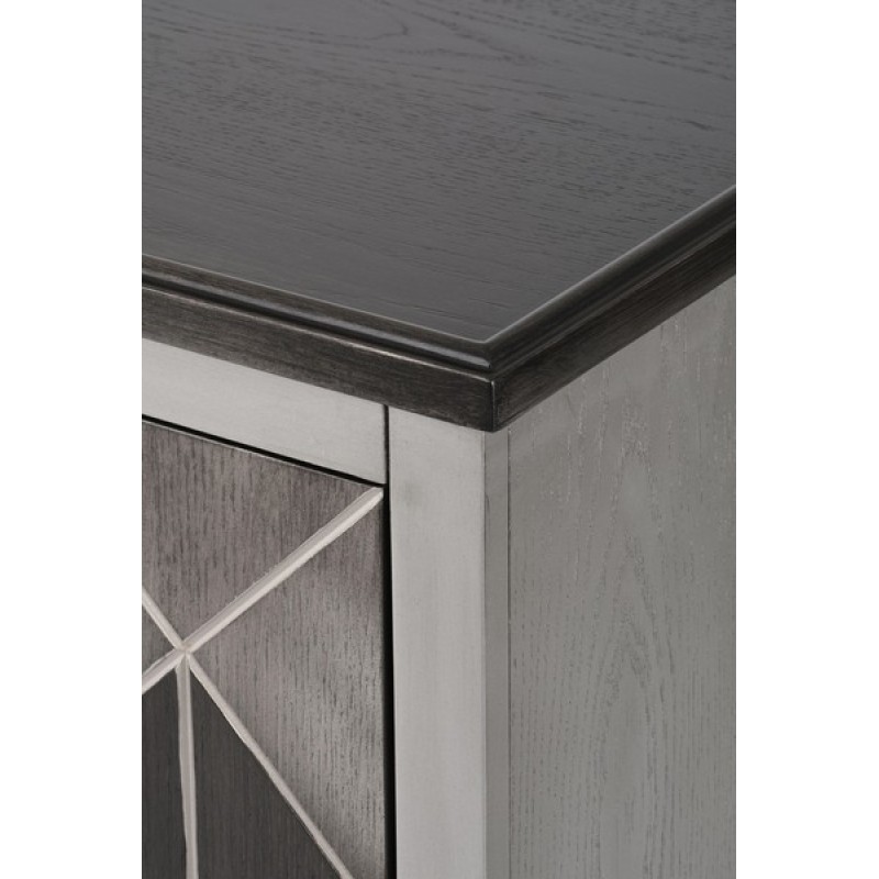 Μπουφές Stilig από ξύλο σε γκρι απόχρωση 152x42x92cm