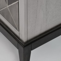 Μπουφές Stilig από ξύλο σε γκρι απόχρωση 152x42x92cm