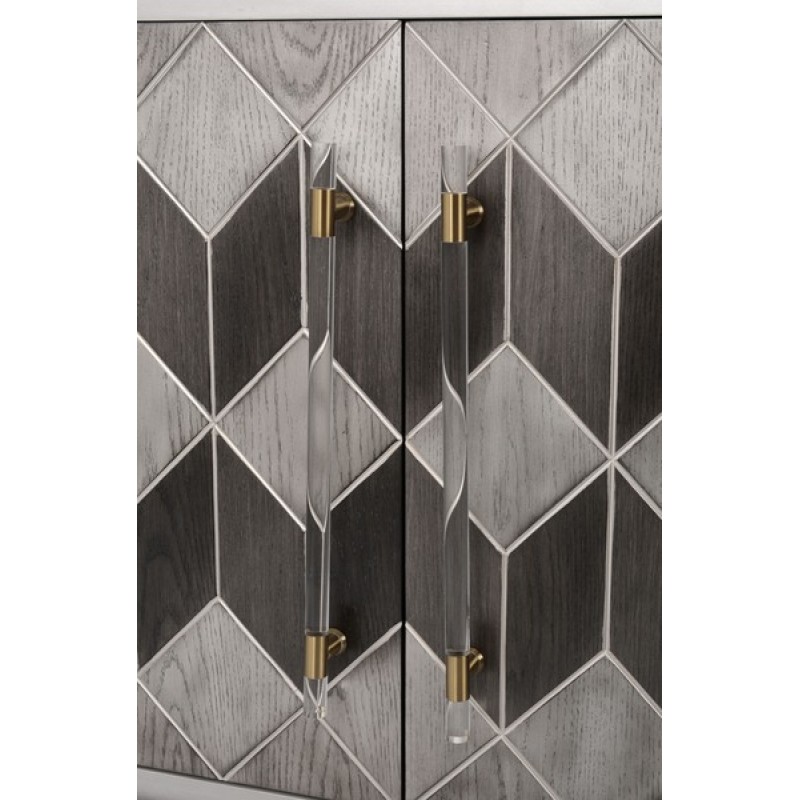 Μπουφές Stilig από ξύλο σε γκρι απόχρωση 152x42x92cm
