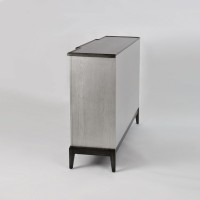 Μπουφές Stilig από ξύλο σε γκρι απόχρωση 152x42x92cm