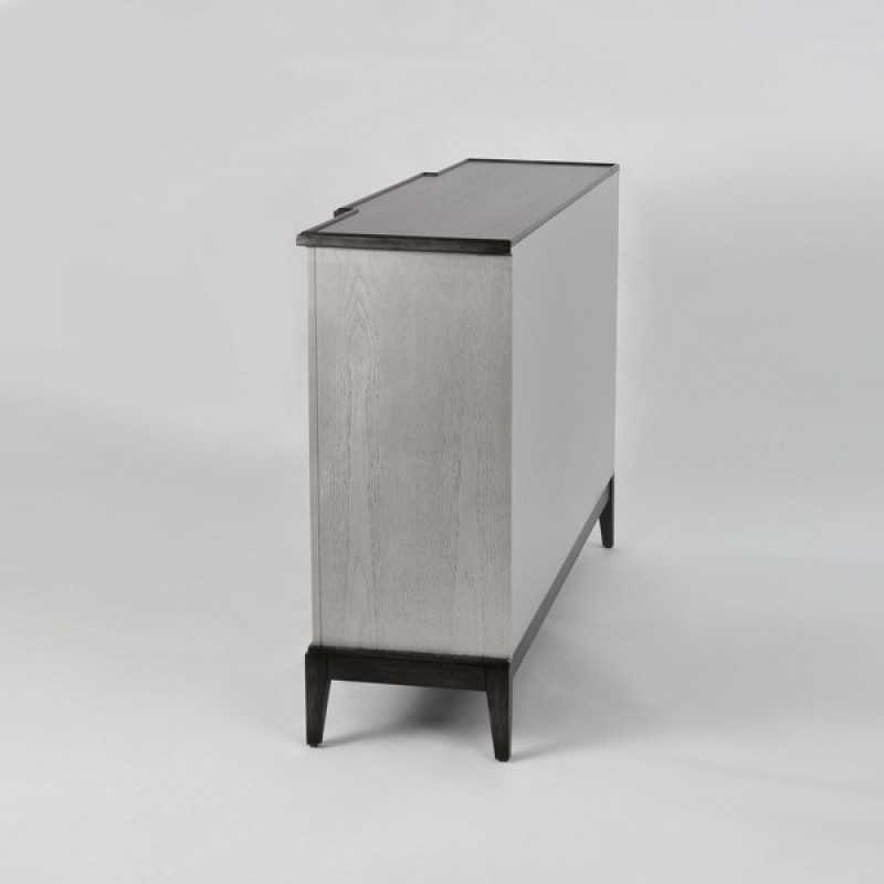 Μπουφές Stilig από ξύλο σε γκρι απόχρωση 152x42x92cm