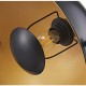 Φωτιστικό Δαπέδου MOVIE NOIR  Μέταλλο Μαύρο/Χρυσό Ε27 40x40x156cm
