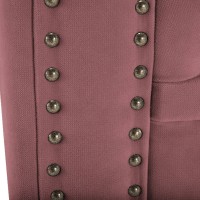 Chesterfiled Deluxe Καναπές 4θέσιος Βελούδο Σάπιο Μήλο 238×86×80cm