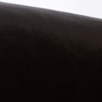 Γωνιακός Καναπές Κρεβάτι Crista Chesterfield  σε Μαύρο βελούδο 245x175x85cm