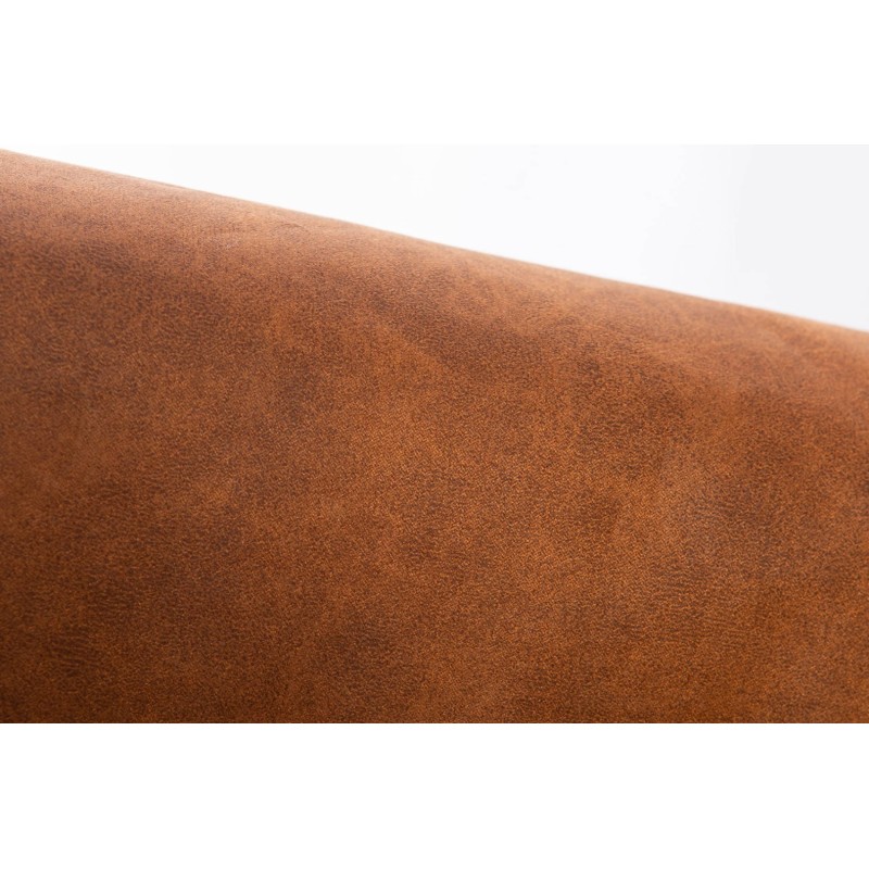 Γωνιακός Καναπές Κρεβάτι Crista Chesterfield  σε Vintage Κονιάκ 245x175x85cm