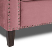 Διθέσιος Καναπές Chesterfield Queen Βελούδο Σάπιο Μήλο 175×92×92 εκ