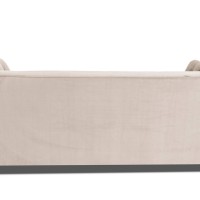 Τριθέσιος Καναπές Chesterfield Queen Βελούδο Μπεζ 215×92×92 εκ