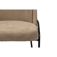 ΣΕΤ 2 ΤΕΜ Καρέκλα Fjord σε Καφέ χρώμα 56x60x83.5Y