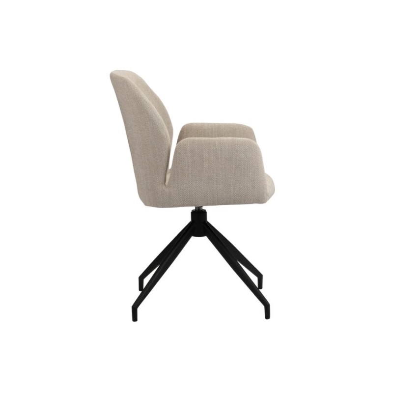 Καρέκλα Storm Rotation Beige 56x60x88Y