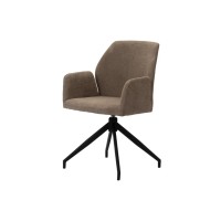 Καρέκλα Storm Rotation Brown 56x60x88Y