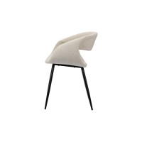ΣΕΤ 2 ΤΕΜ Καρέκλα Whale σε Pearl απόχρωση 61x53x81Y