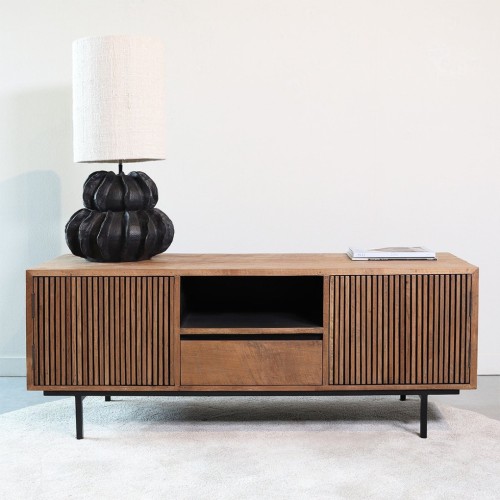 Έπιπλο Τηλεόρασης Rhythm από ανακυκλωμένο Teak 140x45x55Y