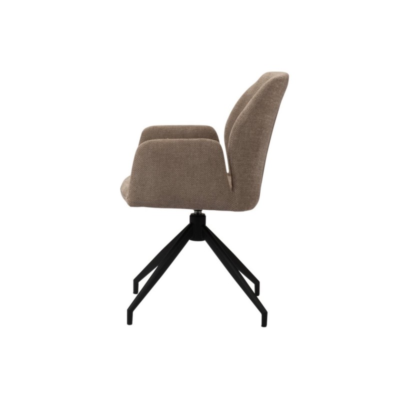 Καρέκλα Storm Rotation Brown 56x60x88Y